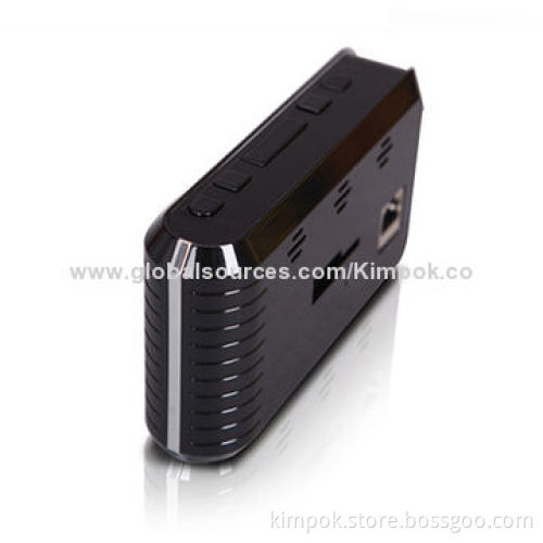 P2P HD Alarm Clock Hidden Wifi Camera with 1280*720 Pixels and H.264 Compressed Format